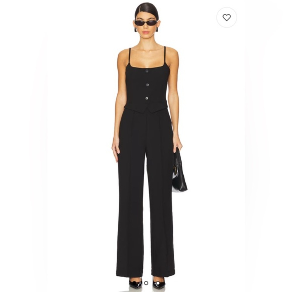 Pistola Marcia Tailored Jumpsuit in Black